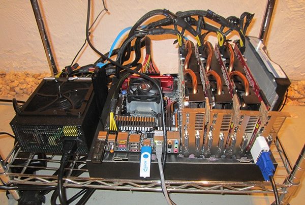 Off-Grid Blockchain mining