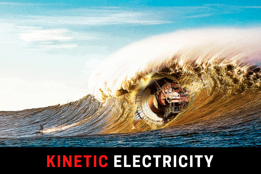 how could you give yourself kinetic energy without using a bicycle