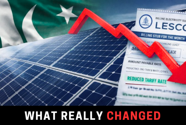 Solar policy shakeup in Pakistan