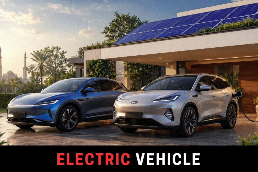 Electric vehicle charging in Pakistan with solar energy transition and EV battery care context
